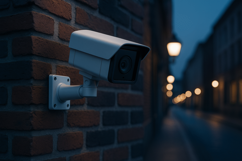 Monitoring IP, kamery, bezpieczeństwo, ochrona